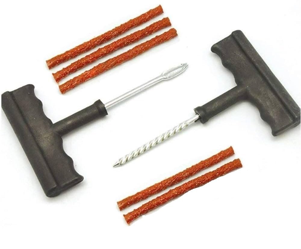 Tyre Puncher Kit ? Complete Car Tyre Repair Kit ? Fix Punctures and Leaks on the Go ? Includes Tools and Accessories