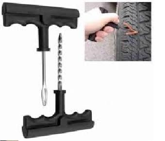 Tyre Puncher Kit ? Complete Car Tyre Repair Kit ? Fix Punctures and Leaks on the Go ? Includes Tools and Accessories
