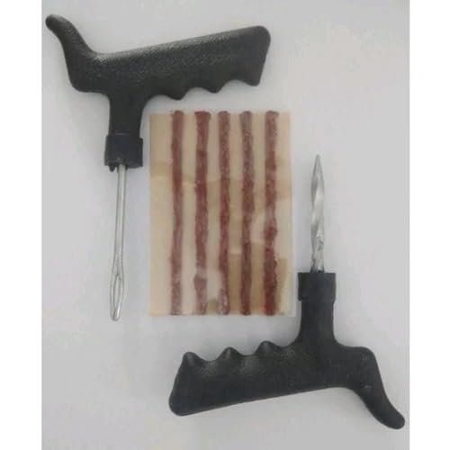 Tyre Puncher Kit ? Complete Car Tyre Repair Kit ? Fix Punctures and Leaks on the Go ? Includes Tools and Accessories
