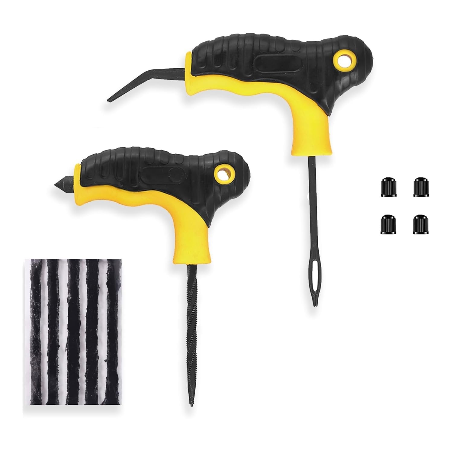 Tyre Puncher Kit ? Complete Car Tyre Repair Kit ? Fix Punctures and Leaks on the Go ? Includes Tools and Accessories