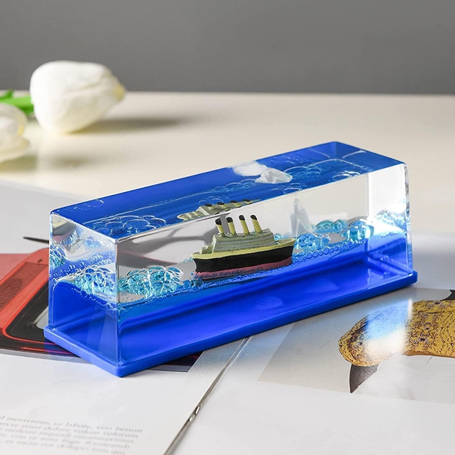 Titanic Wave Cruise Ship ? Detailed Model Ship ? Great for Collectors and Maritime Enthusiasts