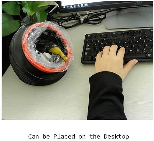 4L Collapsible Foldable Car Dustbin Basket ? Space-Saving Car Trash Bin ? Convenient for Car Interior Organization