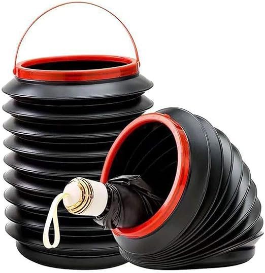 4L Collapsible Foldable Car Dustbin Basket ? Space-Saving Car Trash Bin ? Convenient for Car Interior Organization