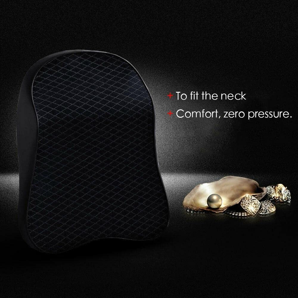 Car Neck Memory Pillow ? Ergonomic Support Pillow for Neck and Head ? Comfortable and Supportive for Long Drives