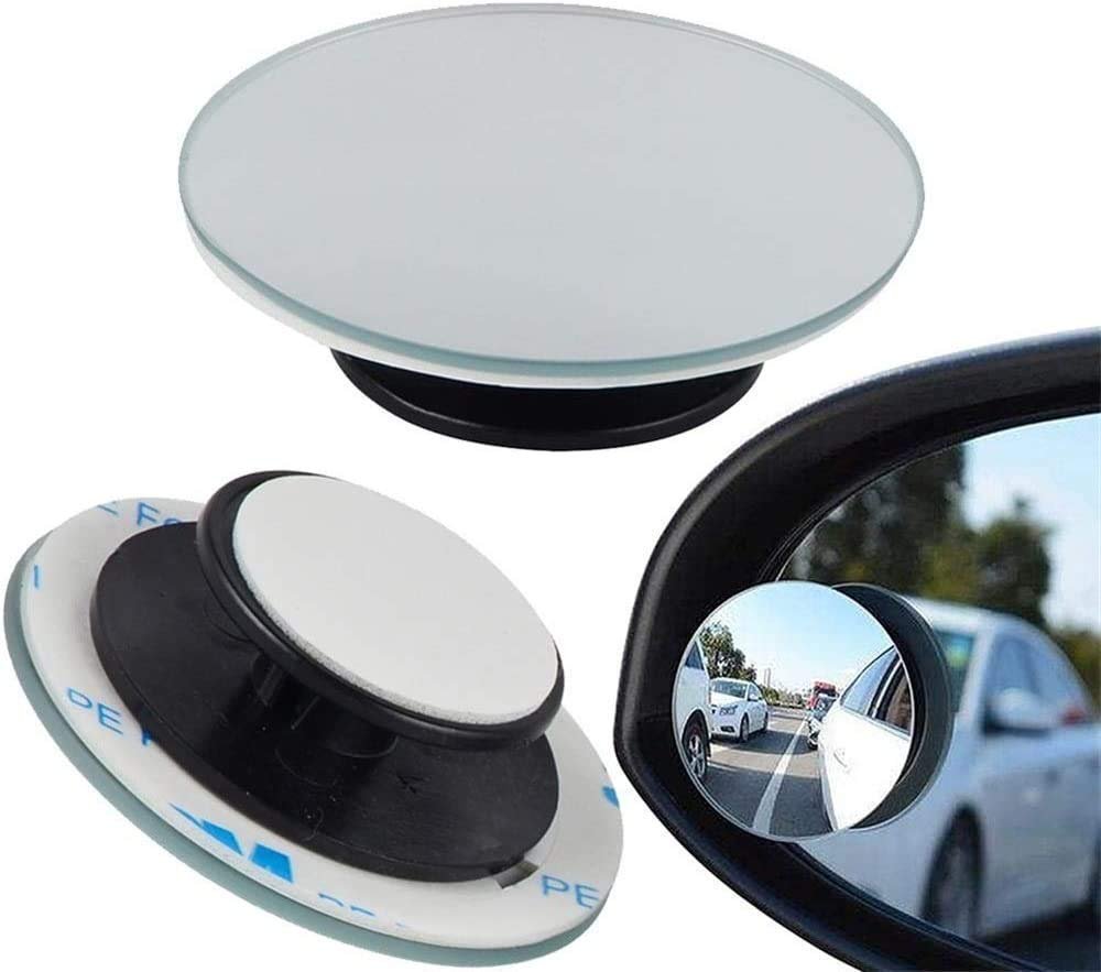Blind Spot Mirror (Pack of 2) ? Wide Angle Car Mirrors for Safe Lane Changing ? Easy to Install for Better Visibility