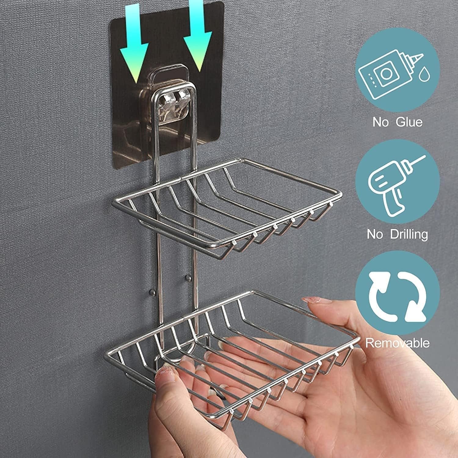 Bath Brush with Handle ? Long Handle Body Scrubber for Exfoliating, Shower, and Bath Use