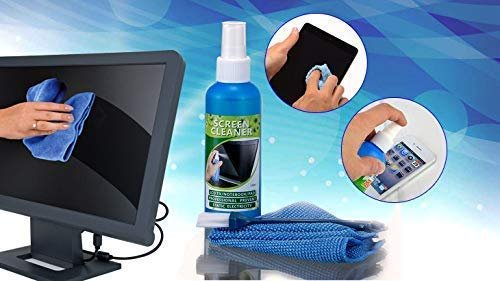 2 in 1 Mobile Screen Cleaning Spray ? Anti-Static, Smudge-Free Cleaner for Phones, Tablets, and Laptops