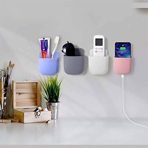 Plastic Wall Mobile Holder ? Wall-Mounted Smartphone Holder for Easy Access and Convenience