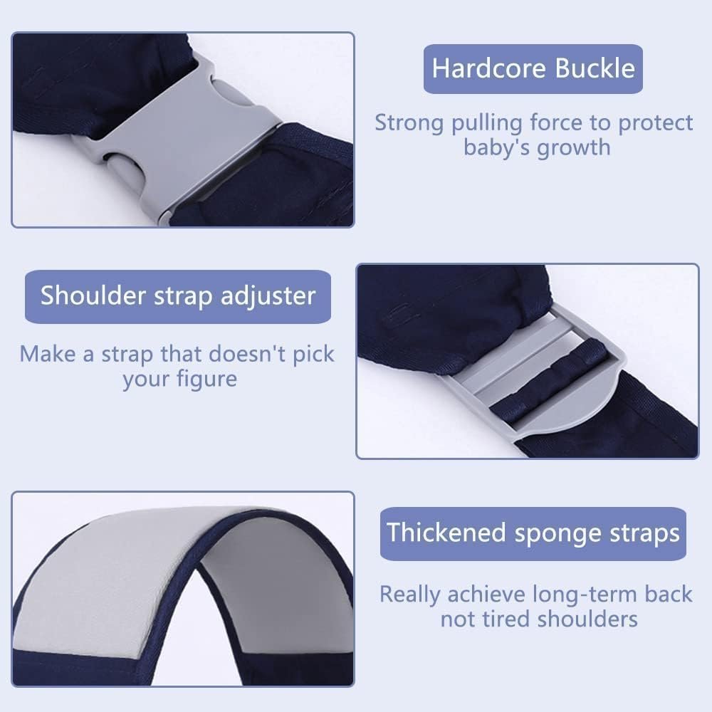 Adjustable Newborn Shoulder Carrier Belt ? Ergonomic Baby Hip Seat Strap for Safe & Comfortable Carrying