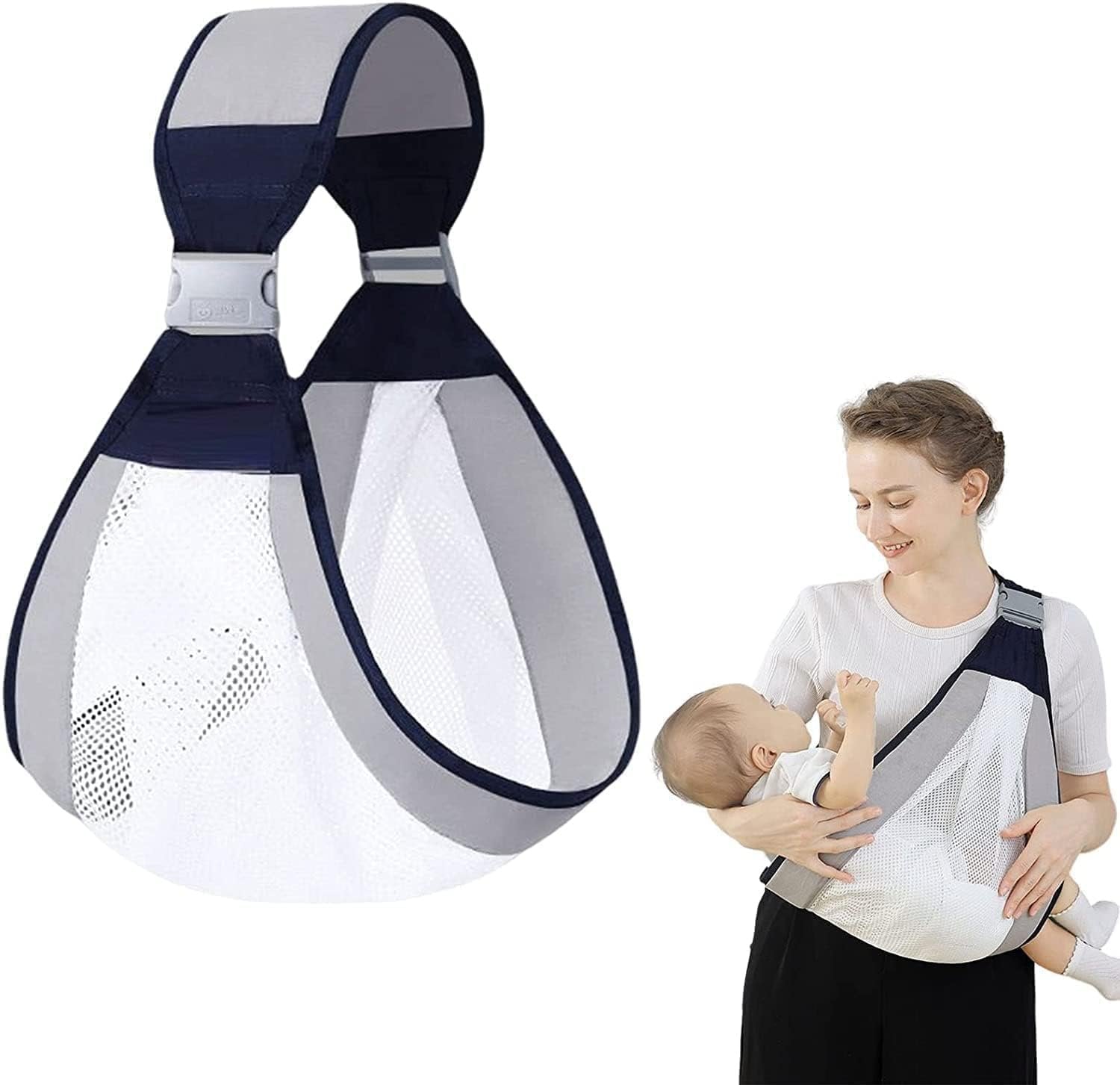 Adjustable Newborn Shoulder Carrier Belt ? Ergonomic Baby Hip Seat Strap for Safe & Comfortable Carrying