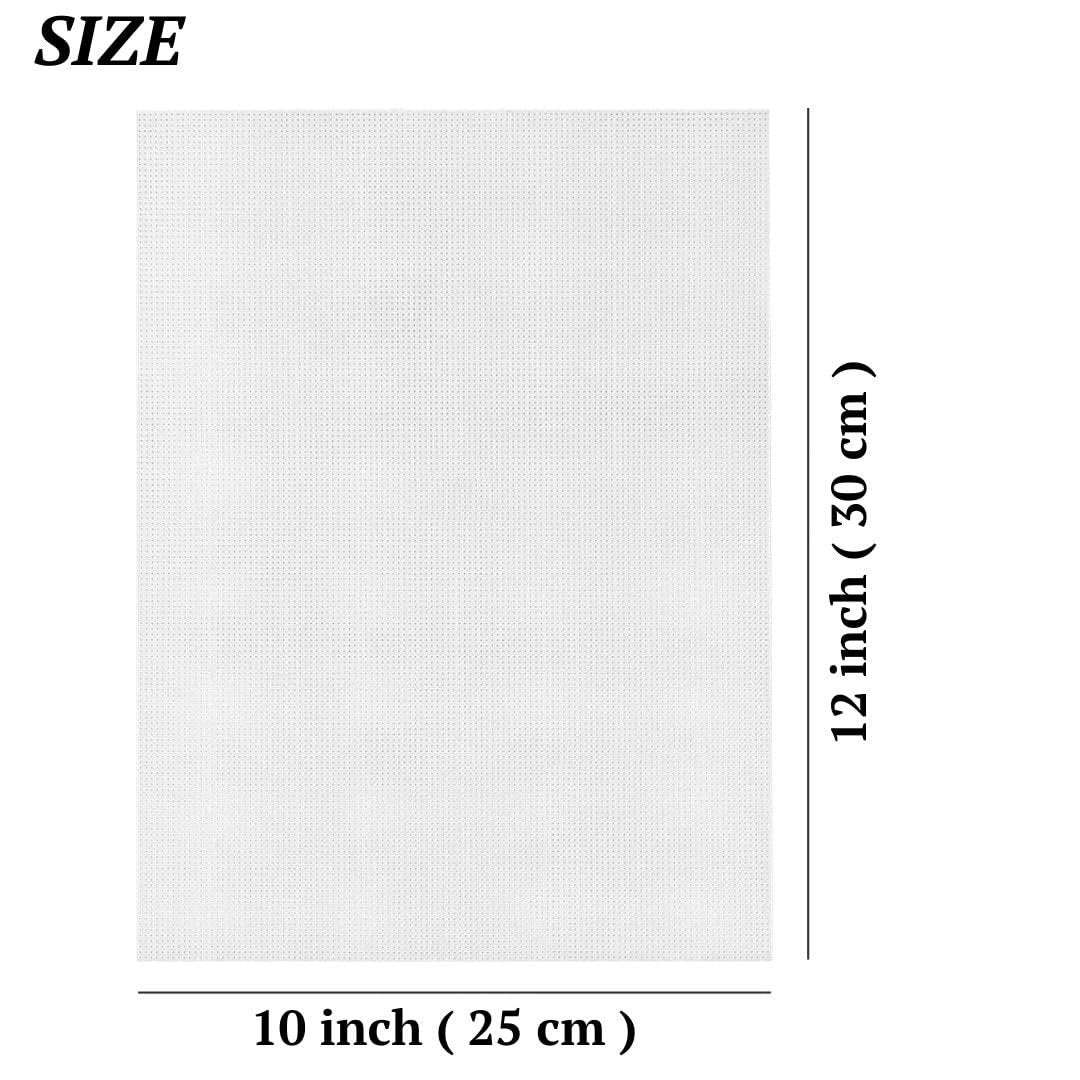 Plastic Mesh Clear Canvas Sheets ? Durable, Flexible Sheets for Crafting, Painting & DIY Projects