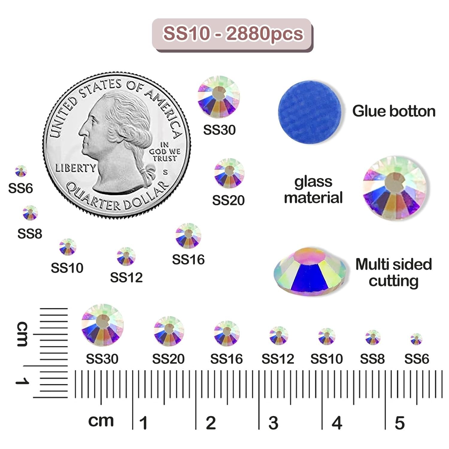 Hot Stones Fix DMS Hotfix FLST Back Crystal Iron-On Garment Crystal ? DIY Rhinestone Heat Transfer for Clothing & Accessories