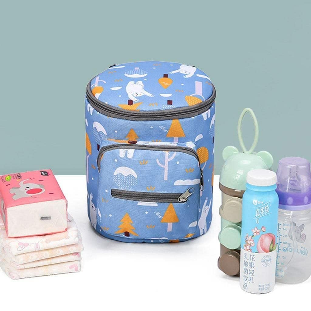 Waterproof Baby Stroller Hanging Bag ? Multi-Pocket Organizer for Diapers, Bottles & Baby Essentials