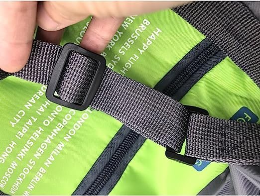 Flight Foldable Bag ? Lightweight Carry-On Travel Duffel with Zipper & Handle, Compact & Expandable