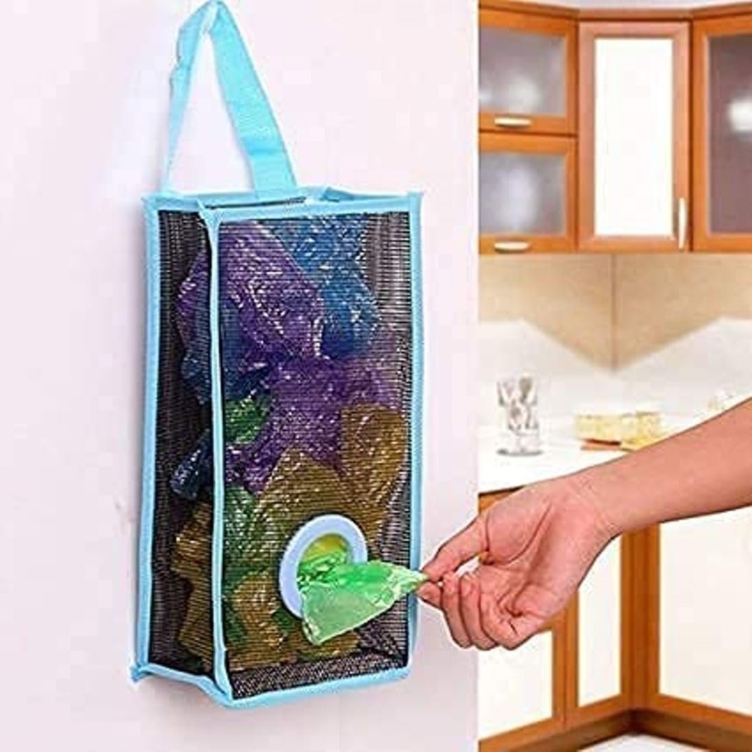 Garbage Storage Bag ? Compact Waste Organizer for Kitchen, Car, Desk & Travel Use