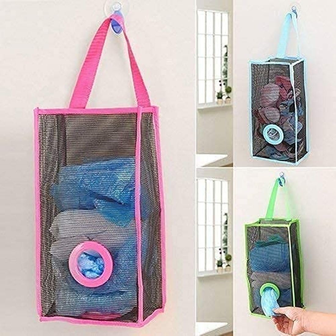 Garbage Storage Bag ? Compact Waste Organizer for Kitchen, Car, Desk & Travel Use