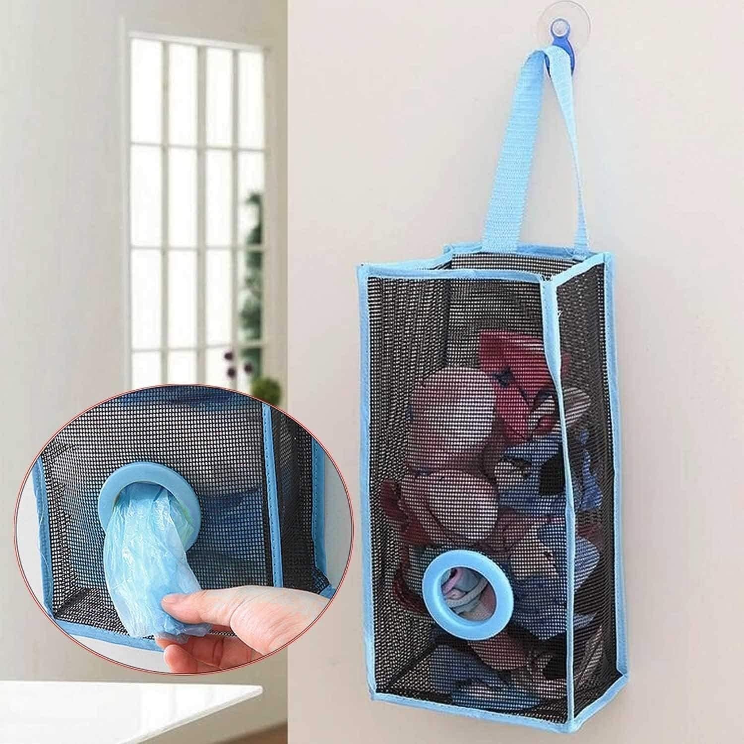Garbage Storage Bag ? Compact Waste Organizer for Kitchen, Car, Desk & Travel Use