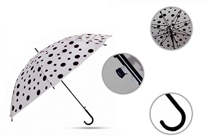 Polka Dot Rain Umbrella ? Cute Compact Folding Umbrella with Colorful Dot Print
