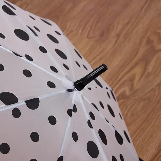 Polka Dot Rain Umbrella ? Cute Compact Folding Umbrella with Colorful Dot Print