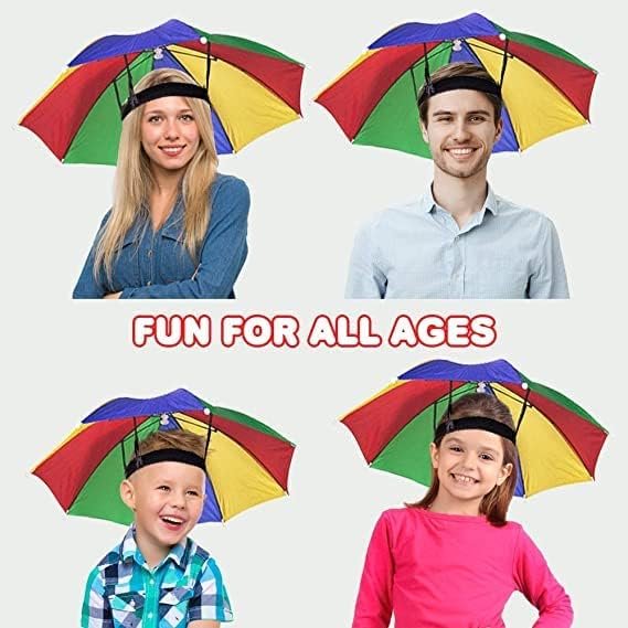 Headwear Umbrella ? Hands-Free Umbrella Hat for Sun & Rain Protection