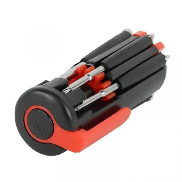 8 in 1 Screwdriver Set ? Multi-Bit Magnetic Tool with Interchangeable Heads for Home & Electronics