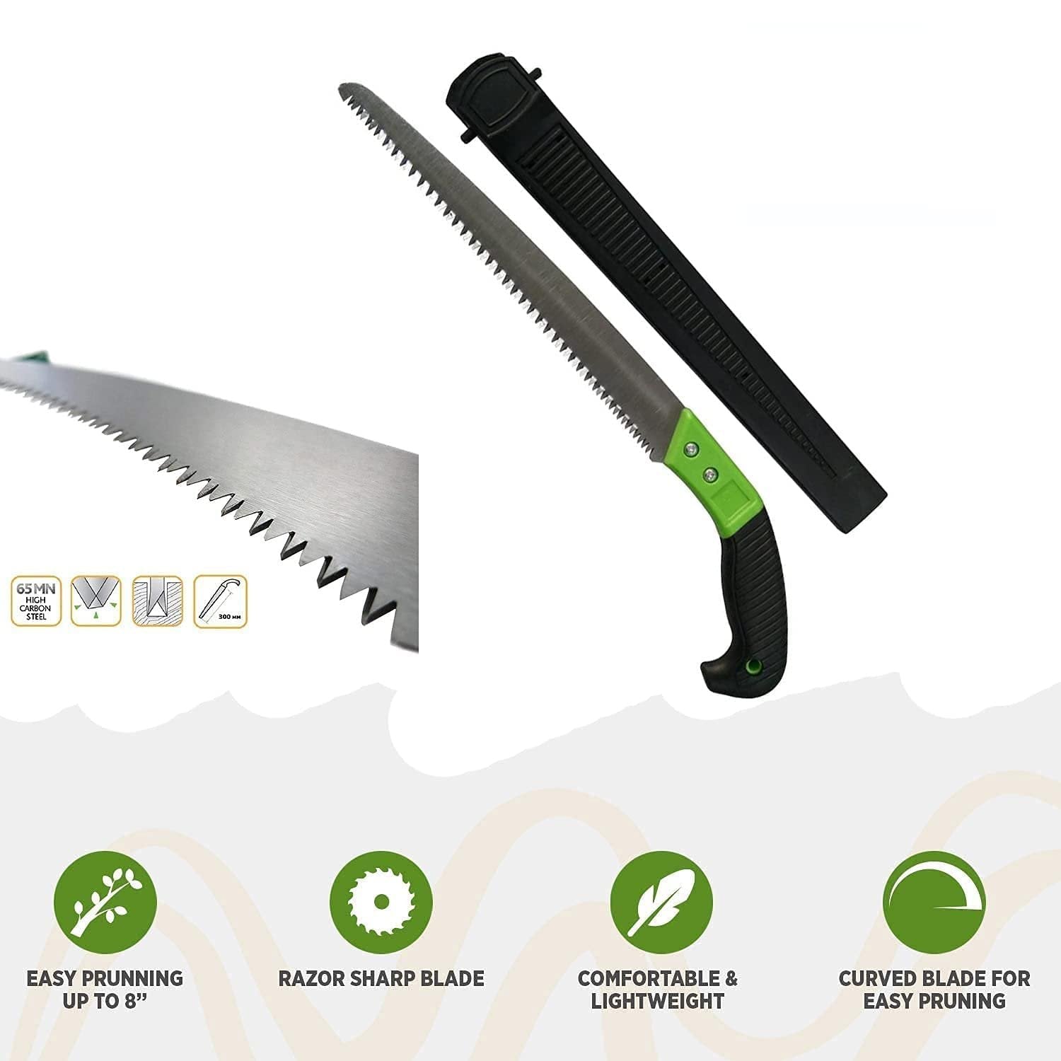 Prune Chromium Karavti ? Heavy-Duty Garden Pruner with Stainless Steel Blade for Cutting Branches
