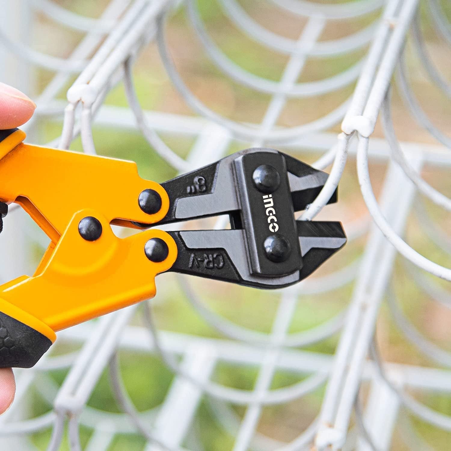 Mini Bolt Cutter ? Heavy Duty Wire & Rod Cutter with Hardened Steel Blades for Home & Industrial Use