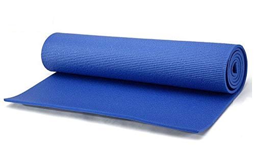 Yoga Mat (4 MM) ? Non-Slip Exercise Mat for Yoga, Pilates, and Fitness with Comfortable Cushioning