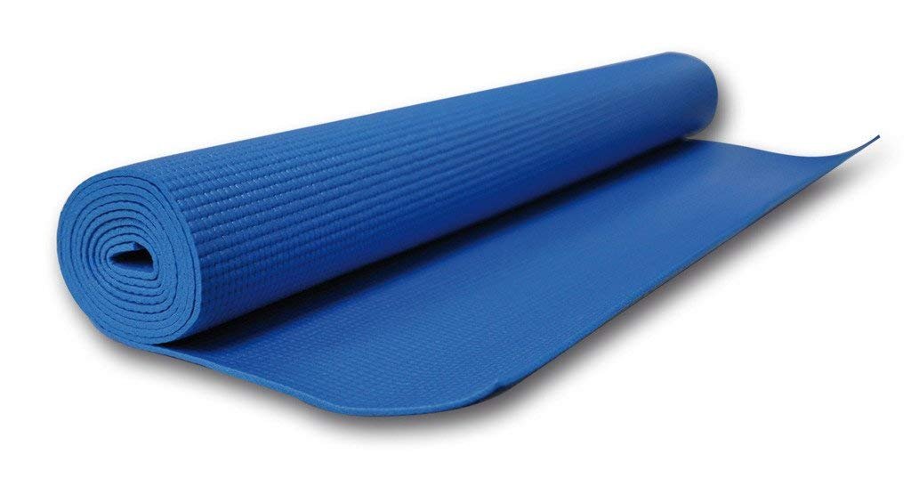 Yoga Mat (4 MM) ? Non-Slip Exercise Mat for Yoga, Pilates, and Fitness with Comfortable Cushioning