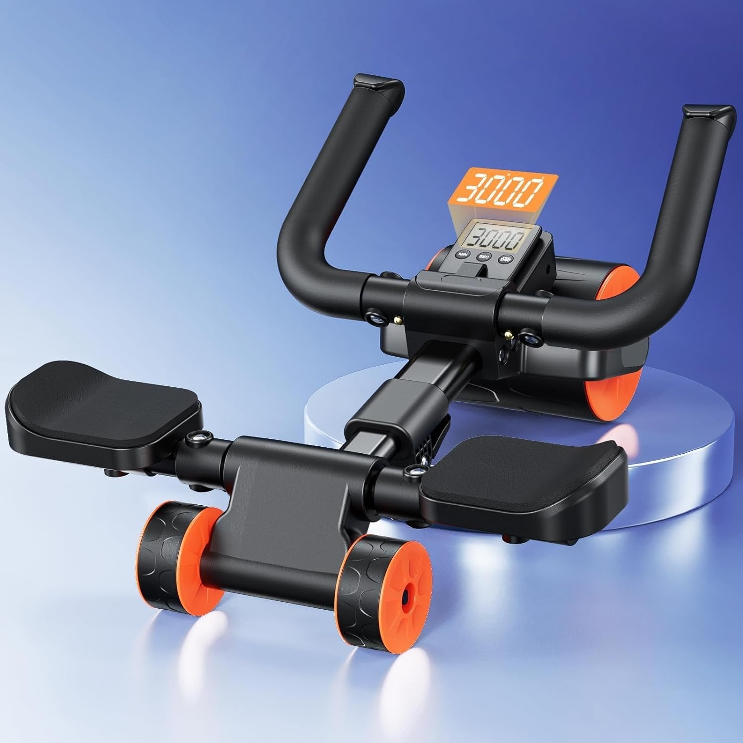 4 Wheel Ab Roller ? Abdominal Exercise Roller for Core Strength, Stability, and Flexibility