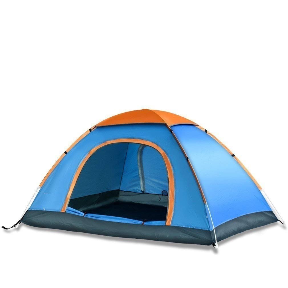 (3-Person) Portable Waterproof Outdoor Tent ? Easy Setup Tent for Camping, Hiking, and Outdoor Adventures