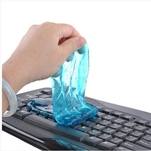 Keyboard Cleaner Gel ? Reusable Cleaning Gel for Keyboards, Laptops, and Electronics, Dust and Dirt Removal