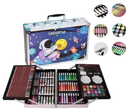 Space Stationary Kit ? Fun and Educational Stationery Set with Space-Themed Items for Kids