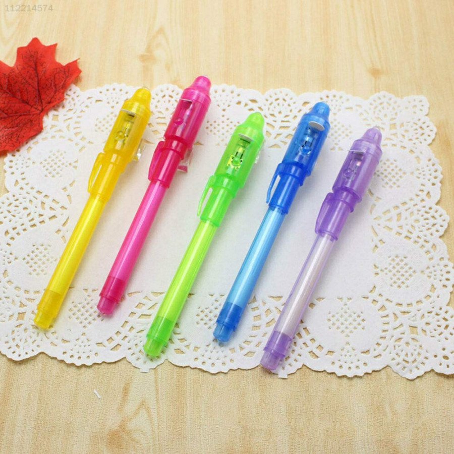Invisible Pen for Kids ? Fun and Secret Writing Pen with UV Light for Hidden Messages and Secret Codes