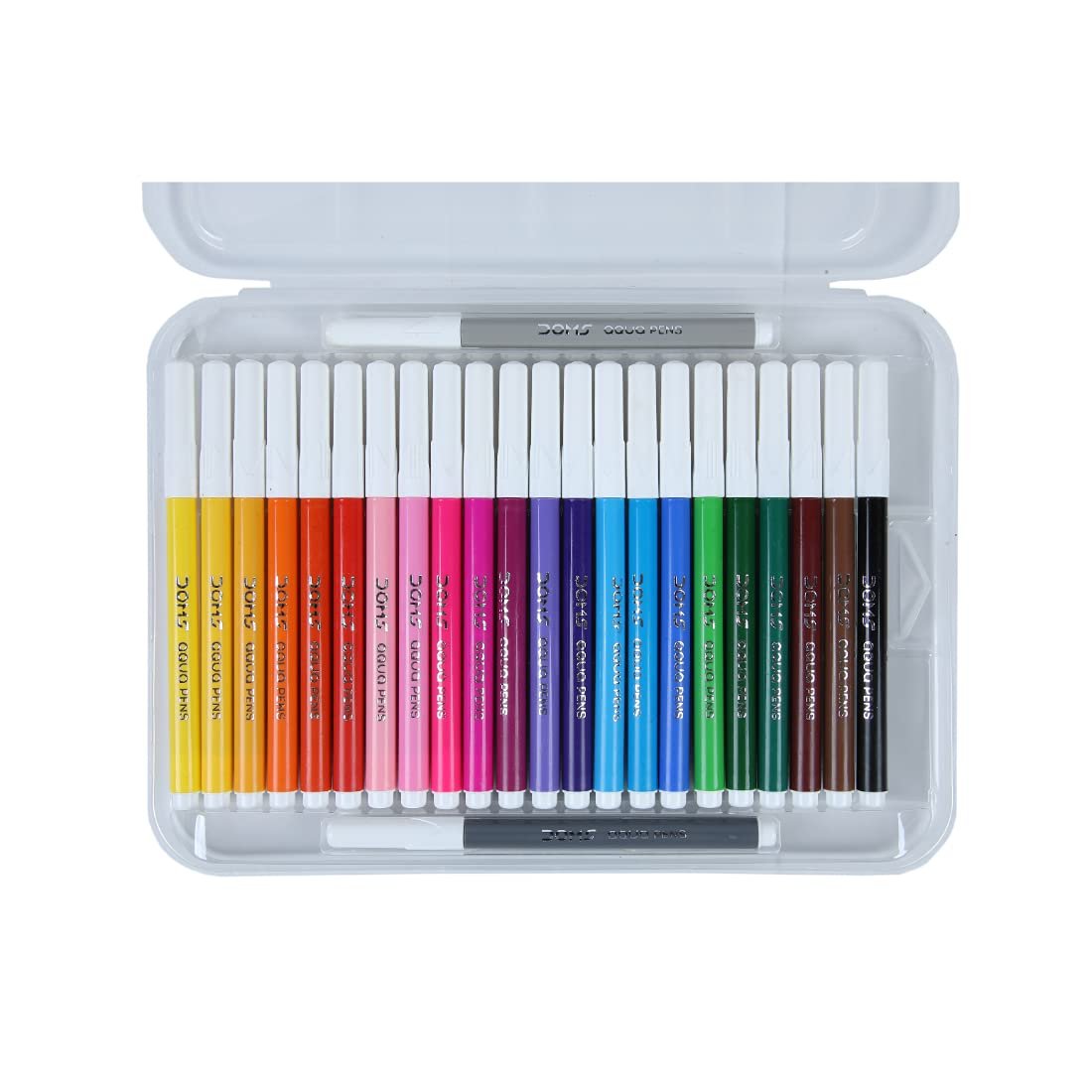 24 PCS Water Colour Pen Set ? Vibrant Water-Based Pens for Drawing, Painting, and Coloring