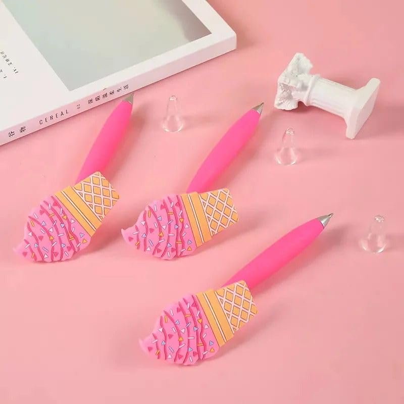 Fancy Fastfood Pens for Student (12 PCS Set) ? Fun and Colorful Pen Set for School and Office Use, Perfect for Kids and Teens