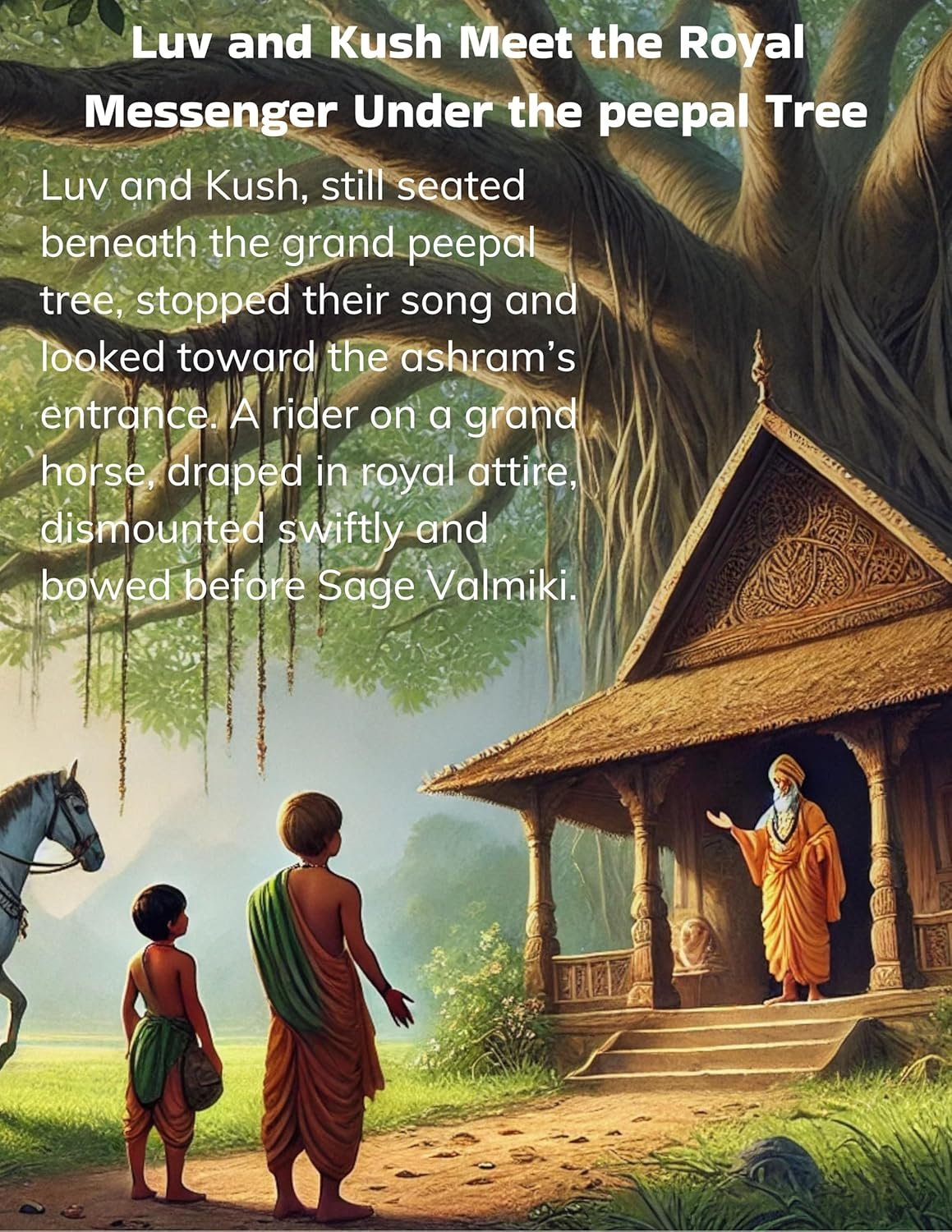 Luv & Kush Book (English) ? Inspiring and Educational Storybook for Kids, Teaching Life Lessons and Values
