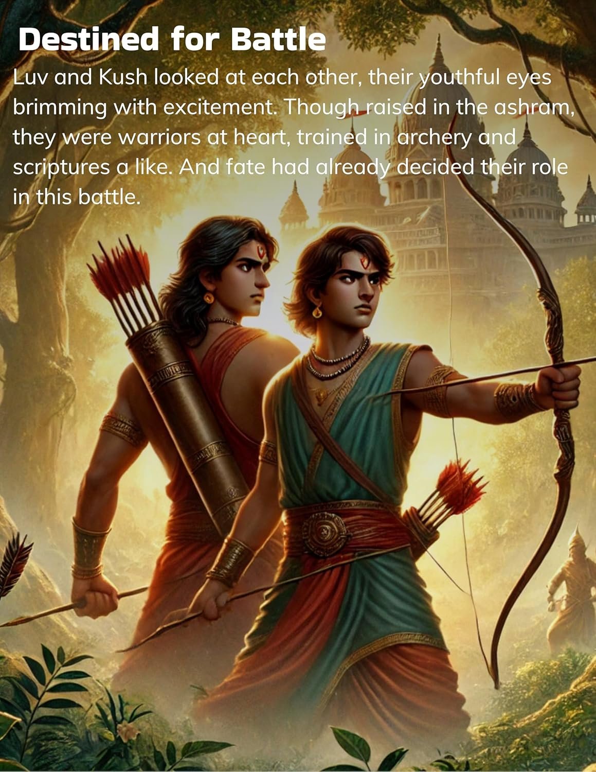 Luv & Kush Book (English) ? Inspiring and Educational Storybook for Kids, Teaching Life Lessons and Values