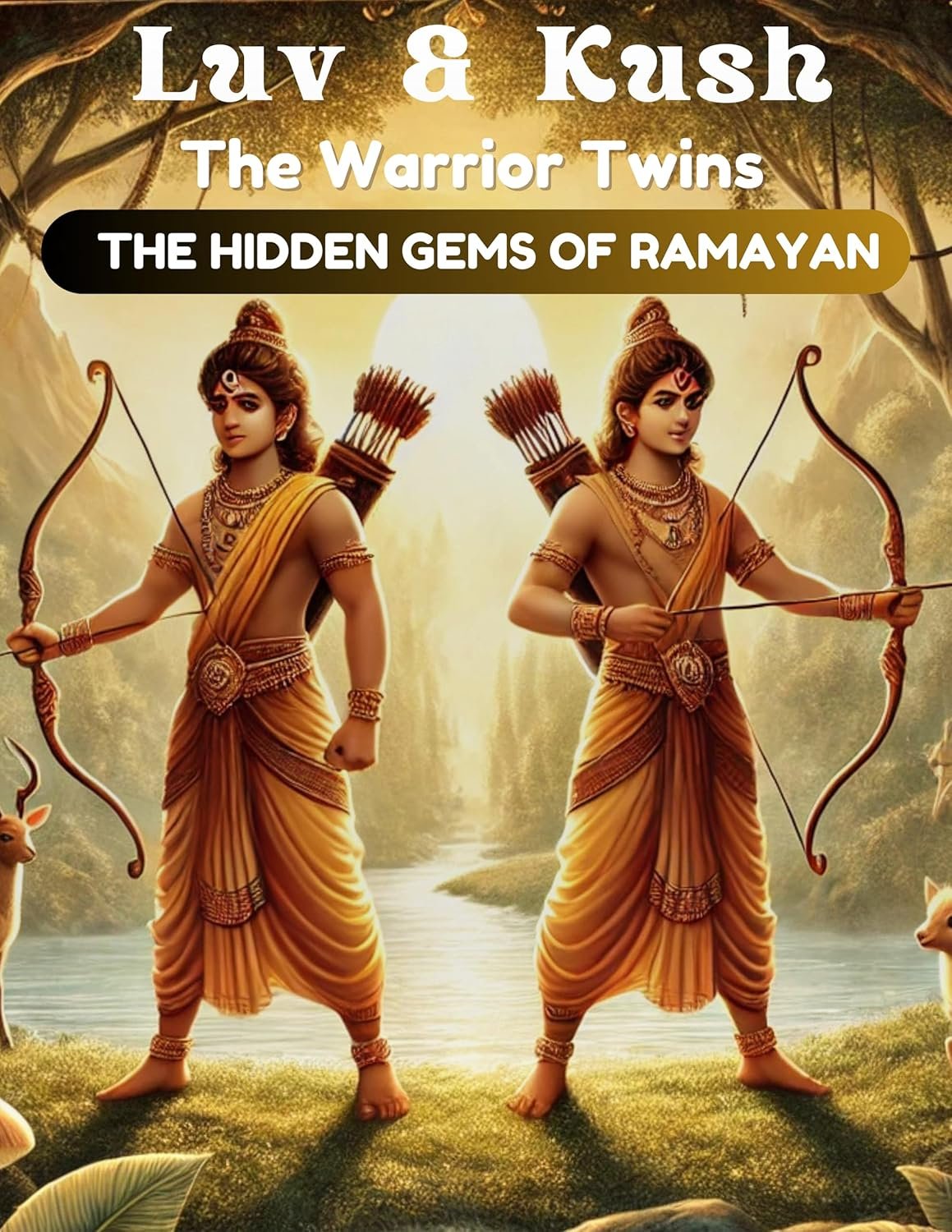 Luv & Kush Book (English) ? Inspiring and Educational Storybook for Kids, Teaching Life Lessons and Values