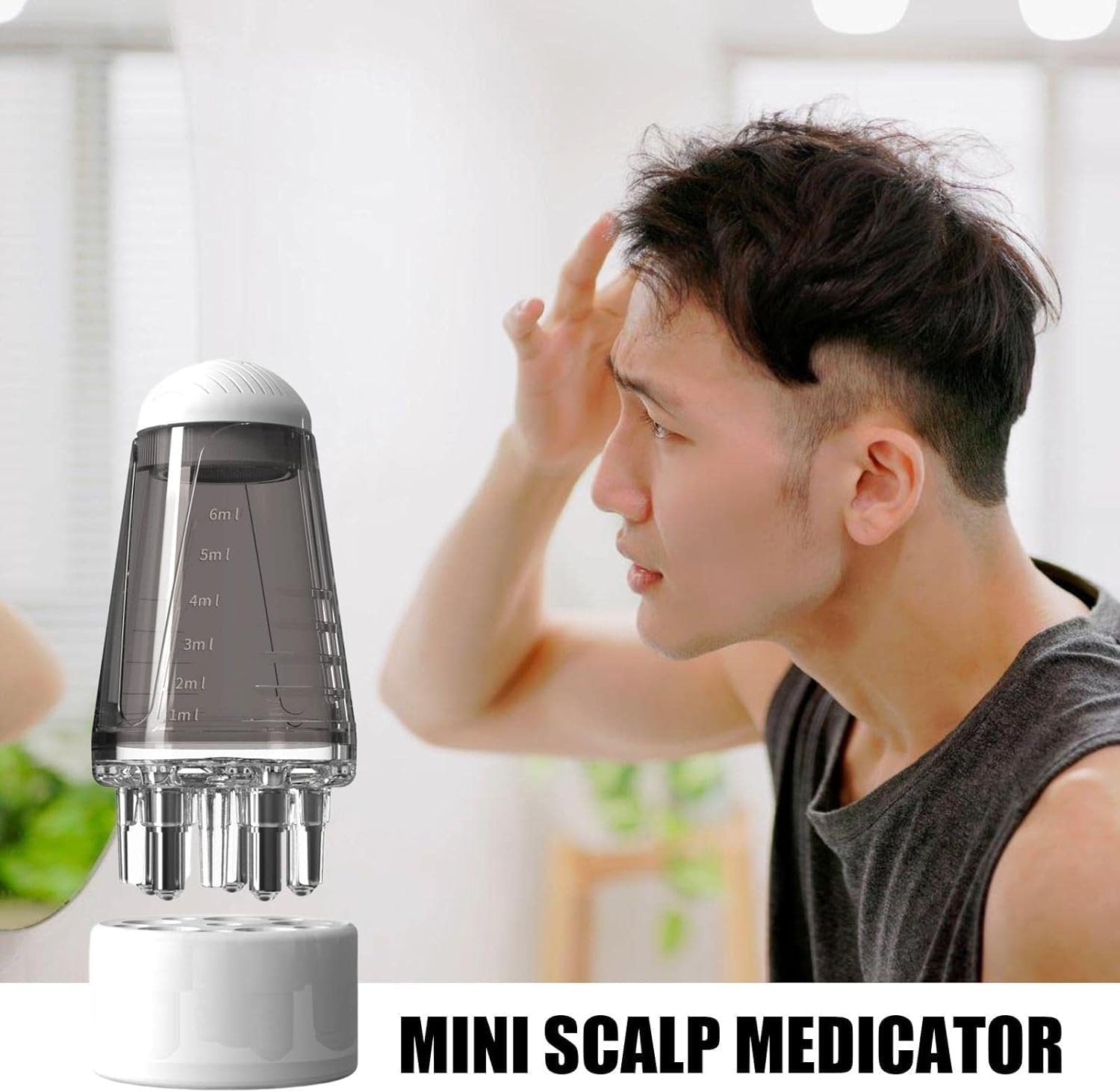 Round Shape Oil Applicator ? Refillable Silicone Oil Brush Dispenser for Cooking, Baking & BBQ, Heat-Resistant Food Grade Bottle with Soft Brush Head