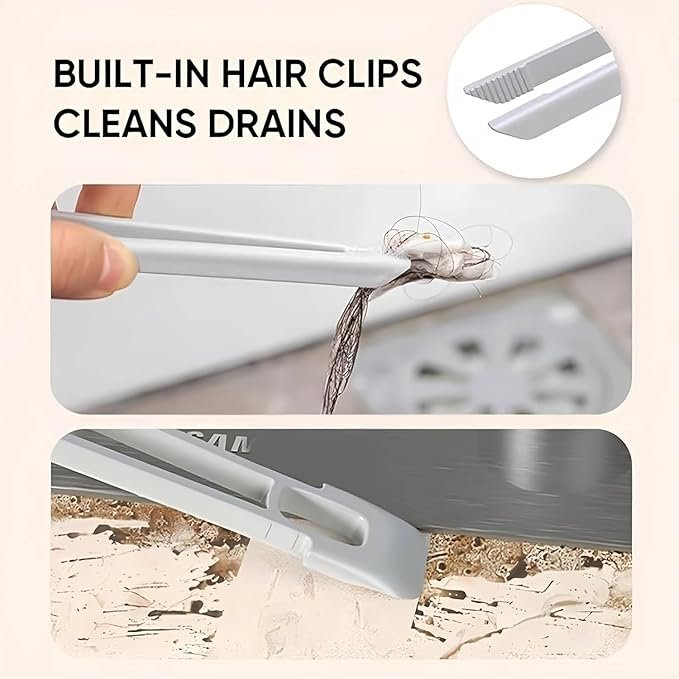360? Gap Cleaning Brush ? Multipurpose Narrow Crevice Brush for Deep Cleaning Window Tracks, Sliding Doors, Keyboards & Kitchen Corners