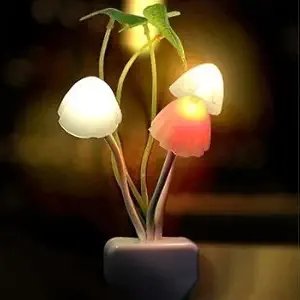Mushroom Night Light Lamp ? Soft LED Glow Table Lamp for Kids, Bedroom, Nursery & Home D?cor ? Cute Silicone Mushroom Shape with Warm Light