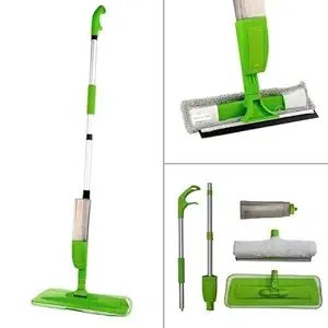 Spray Mop for Floor Cleaning | Refillable Bottle, 360? Rotating Head & Microfiber Pads | Wet & Dry Use on Tile, Wood, Marble & Laminate Floors