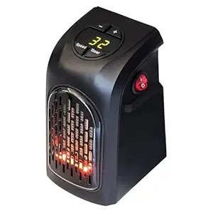 Room Heater for Home & Office | Portable Electric Fan Heater with Adjustable Thermostat & Overheat Protection | Compact & Energy-Efficient Space Heater