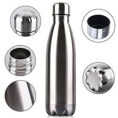 500ML Hot and Cold Water Bottle | Stainless Steel Vacuum Insulated Flask | Leak-Proof Thermos for Travel, Office & Outdoor Use