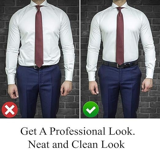 Shirt Tucker Belt | Adjustable Elastic Waistband Shirt Stay Belt for Men & Women | Prevent Shirt Untucking & Keep Shirt Tucked All Day
