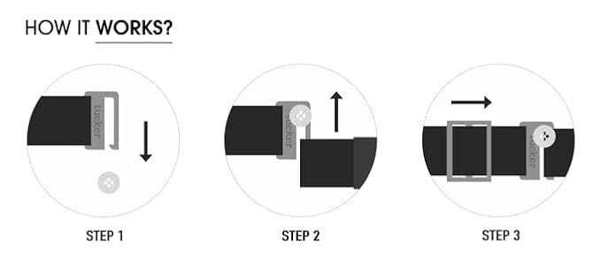 Shirt Tucker Belt | Adjustable Elastic Waistband Shirt Stay Belt for Men & Women | Prevent Shirt Untucking & Keep Shirt Tucked All Day