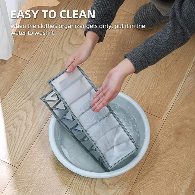 7 Compartment Storage Box | Multi-Section Organizer for Home, Office & Craft Supplies | Durable Plastic Container with Secure Lids