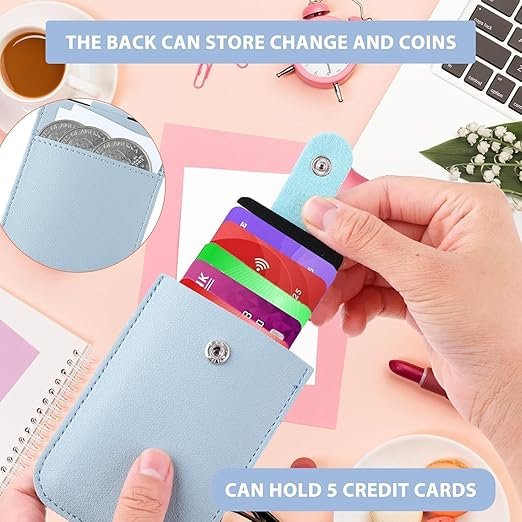 Card Pull Out Wallet ? Slim RFID Blocking Pop-Up Card Holder with Money Clip ? Aluminum Minimalist Wallet for Men with Quick Access Ejector