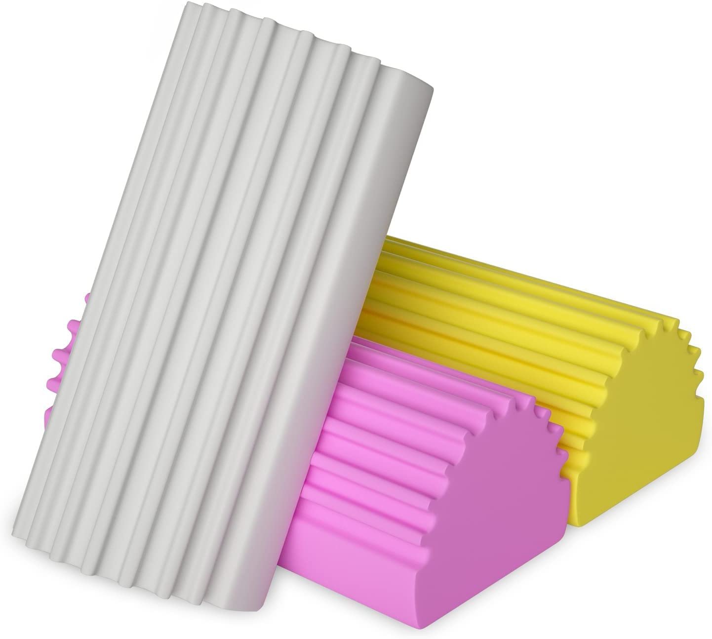 Damp Cleaning Sponge ? Magic Water-Activated Sponge for Kitchen, Bathroom & Multi-Surface Cleaning ? Reusable & Super Absorbent Scrubber Pad